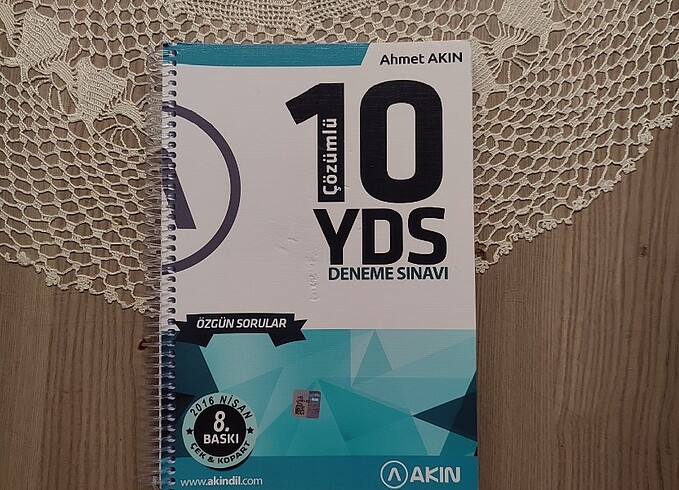 Akın Dil Eğitim 10 Çözümlü Yds Deneme Sınavı 