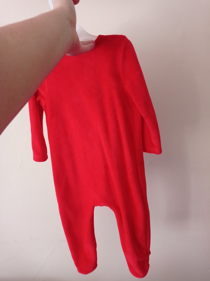 yılbaşı Noel temalı Kız Bebek Tulum - Görsel 3