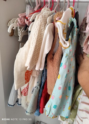 Nakışlı Çok Renkli Kız Çocuk elbiseler - Görsel 10