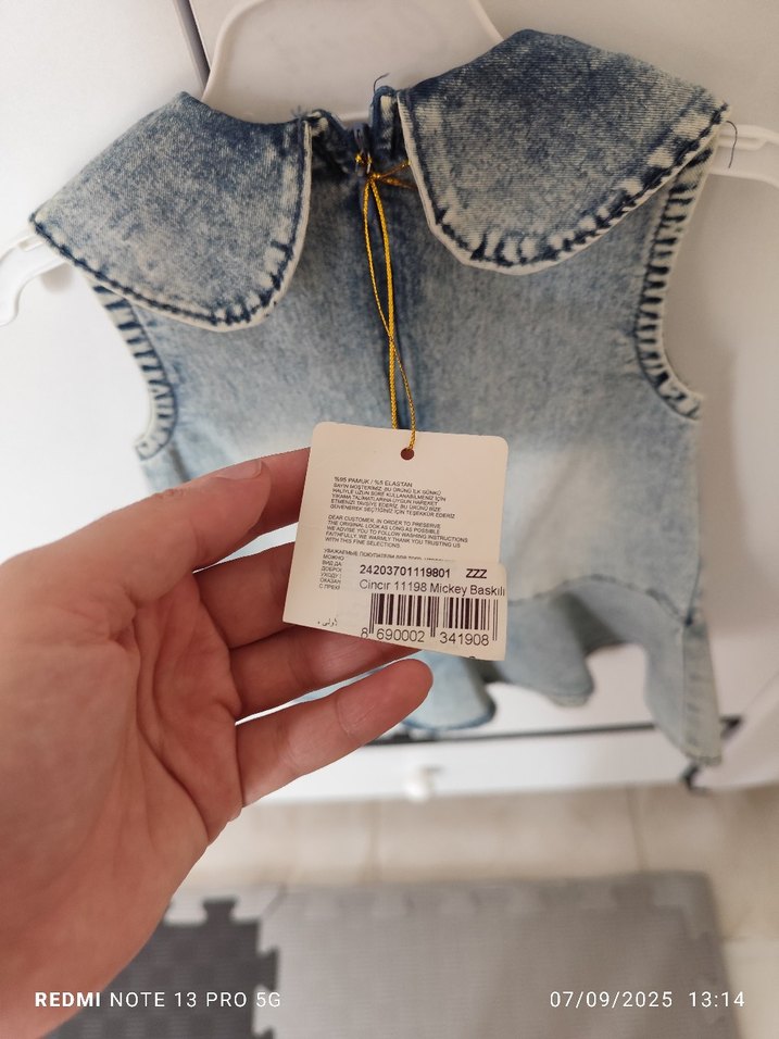 Nakışlı Çok Renkli Kız Çocuk elbiseler - Görsel 5