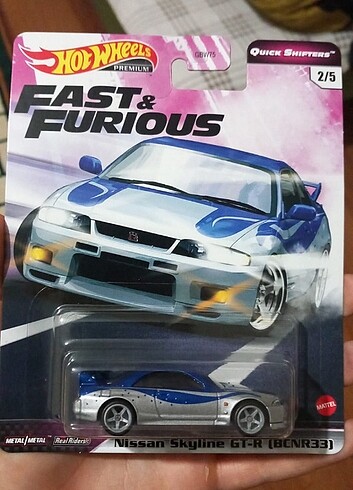 Hot wheels ff Premium nissan r33