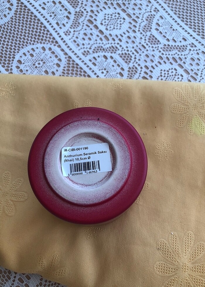 Porselen saksı - Görsel 2