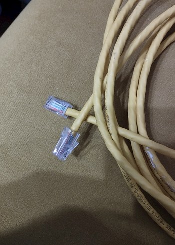 Sarı Renkli Ağ Kablosu - Görsel 2