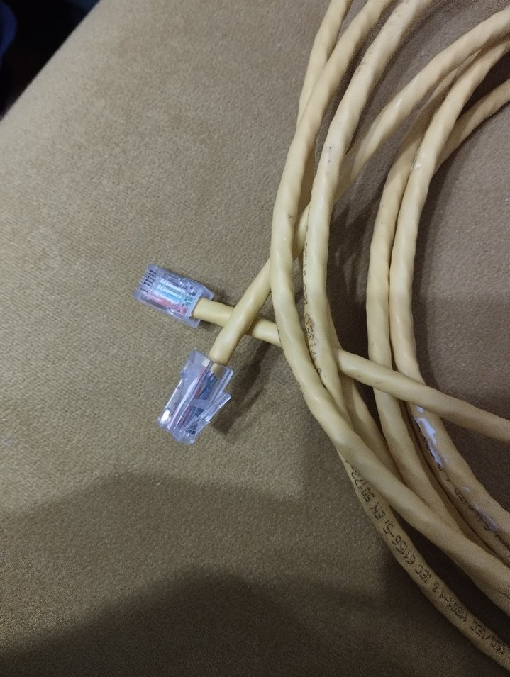 Sarı Renkli Ağ Kablosu - Görsel 2