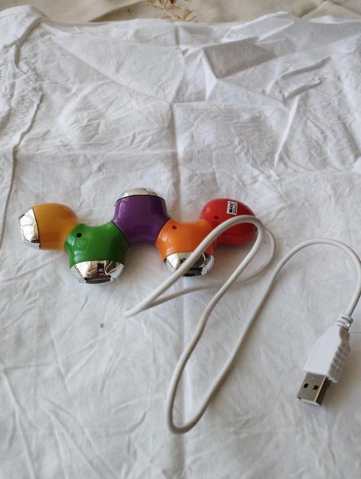 Renkli USB Çoklu USB Hub - Görsel 2