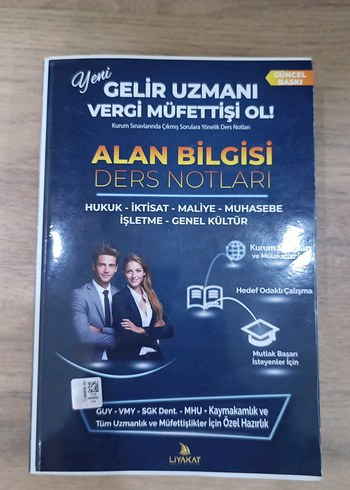 Gelir Uzmanı Vergi Müfettişi Alan Bilgisi Ders Notları