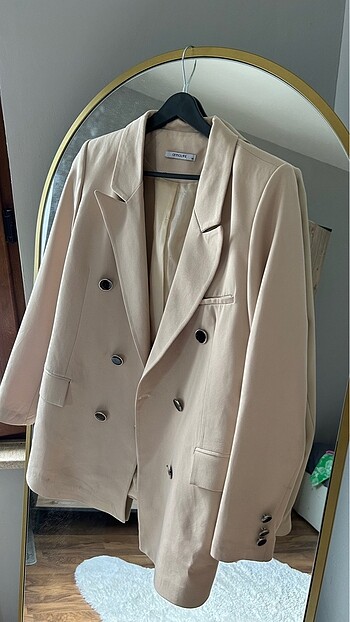 m Beden ten rengi Renk Blazer ceket