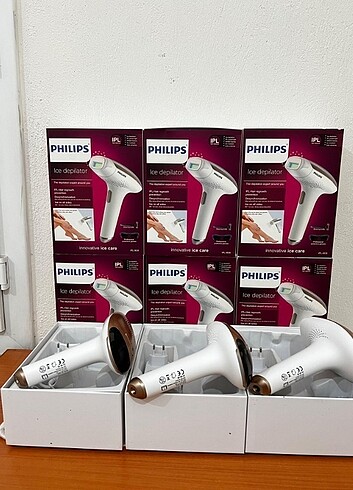 Philips lazer epilasyon aleti buzlu 