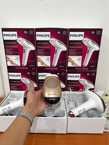 Philips lazer epilasyon aleti buzlu