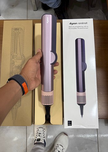 Dyson Airstrait Mor Saç Düzleştirici