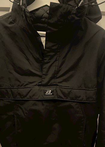 Siyah Kapüşonlu Spor Kadın Ceket - Görsel 2