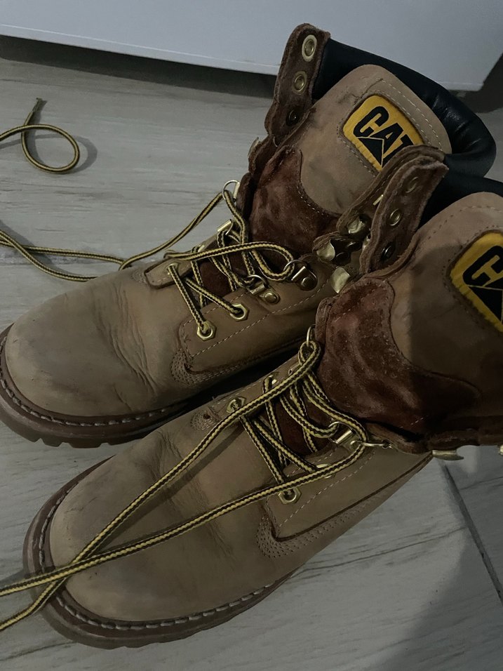 Kahverengi Deri Kadın Bot - Kürklü, Takoz Topuklu - Görsel 2