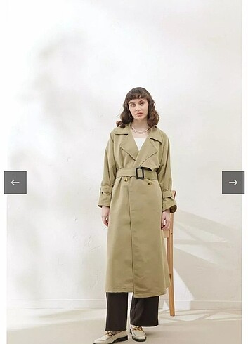 Oversize trençkot allmis
