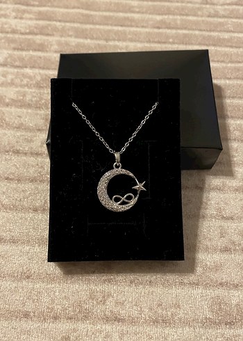 Ay Yıldız Sonsuzluk Kolye  - Görsel 6