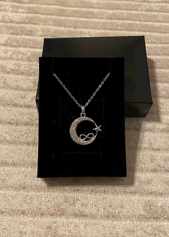 Ay Yıldız Sonsuzluk Kolye  - Görsel 7