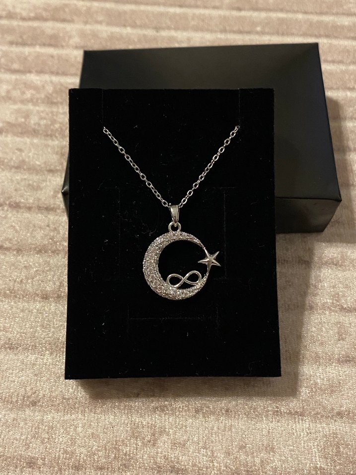 Ay Yıldız Sonsuzluk Kolye  - Görsel 2