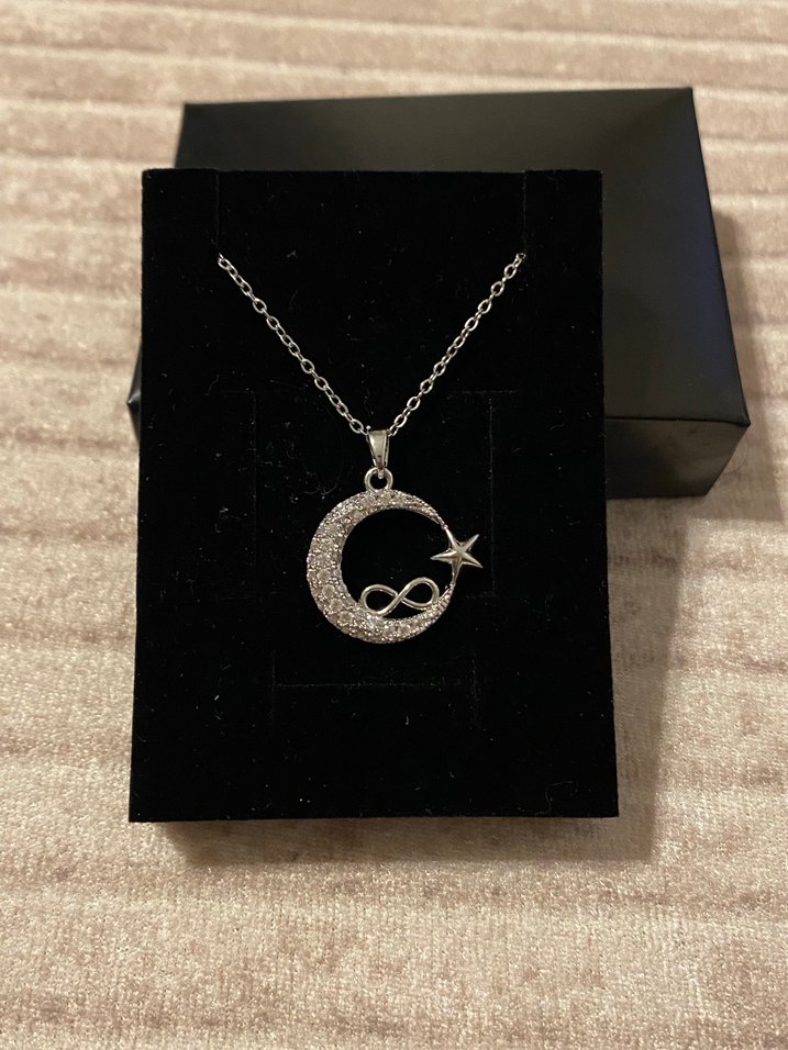 Ay Yıldız Sonsuzluk Kolye  - Görsel 4