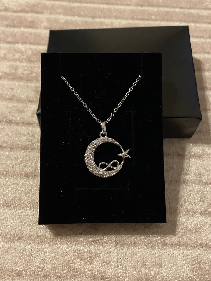 Ay Yıldız Sonsuzluk Kolye  - Görsel 5
