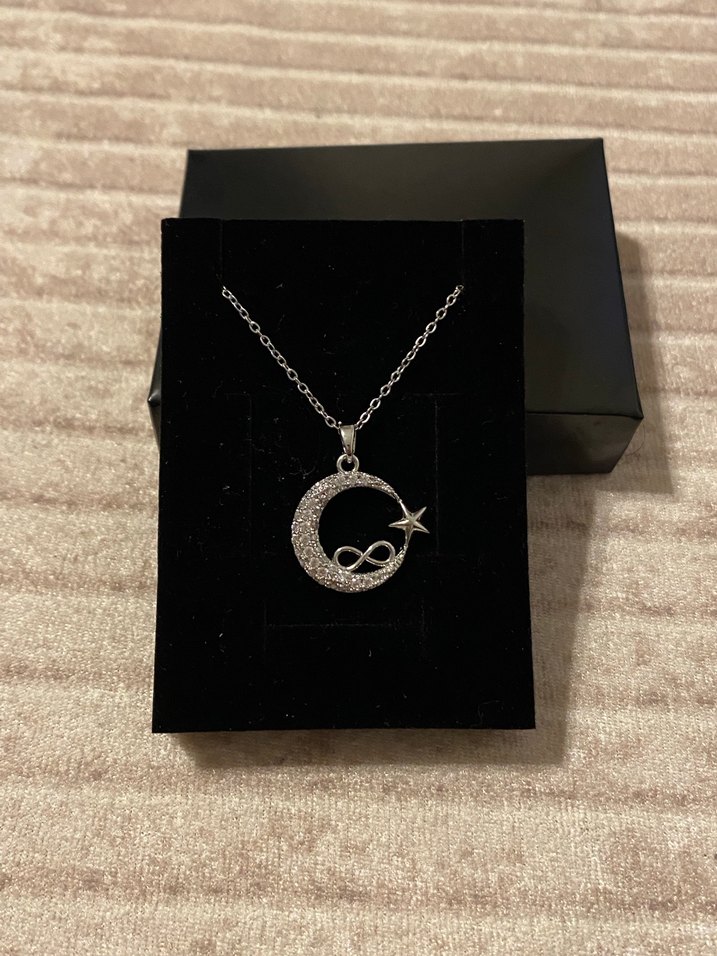 Ay Yıldız Sonsuzluk Kolye  - Görsel 3