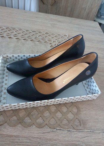 Mammamia Mammamia Klasik Siyah Topuklu Stiletto