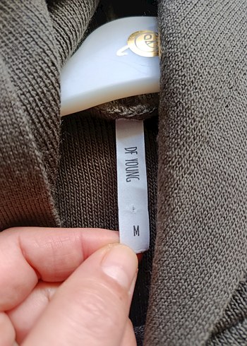 kalın crop kazak kapüşonlu - Görsel 3