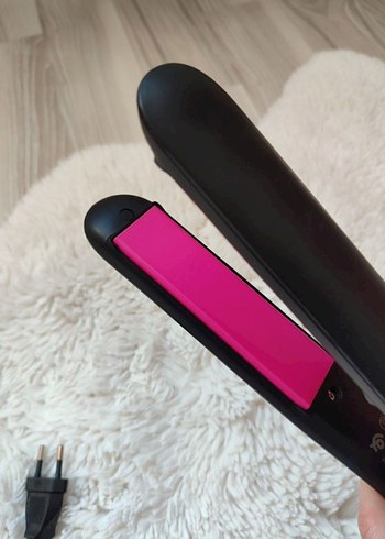 Philips Siyah-Pembe Saç Düzleştirici - Görsel 5