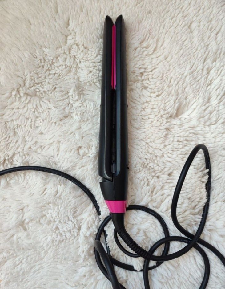 Philips Siyah-Pembe Saç Düzleştirici - Görsel 3