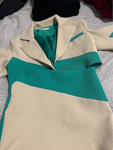 Diğer Kısa blazer takımı