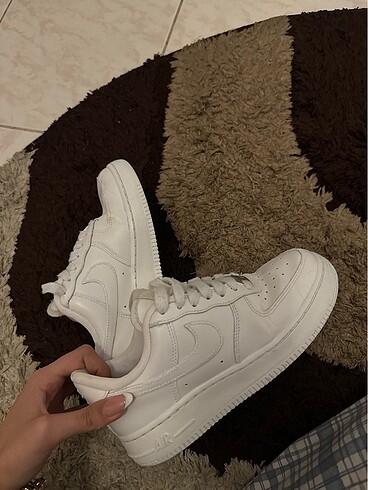 36,5 Beden beyaz Renk Nike air force orijinal