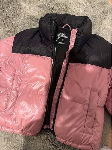 Stradivarius mont pembe siyah