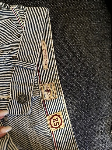 xs Beden Vintage Düşük bel kot şort