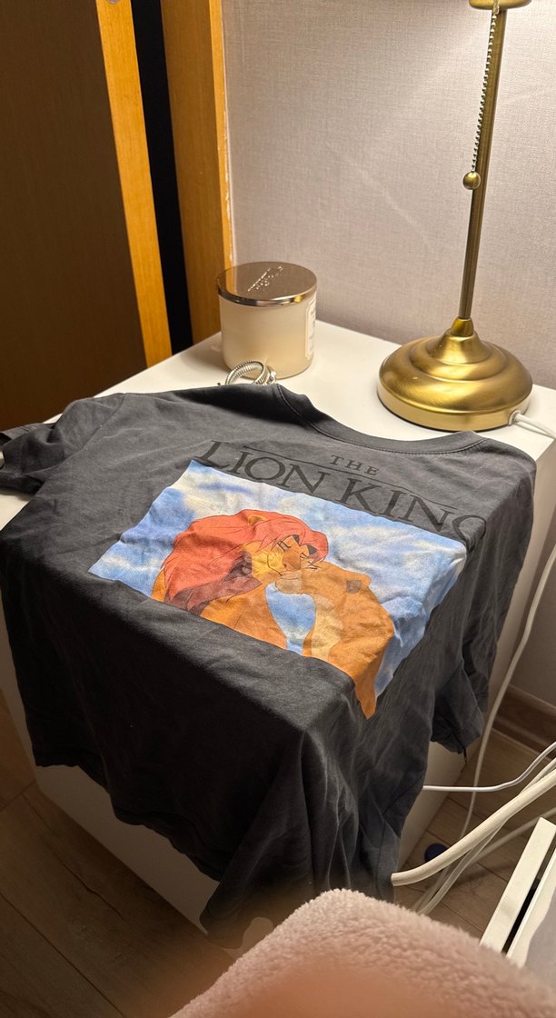 Gri Baskılı Kısa Kollu Hamile Tişörtü - Görsel 2