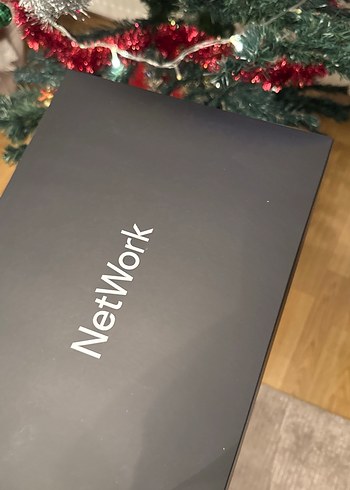 NetWork Baskılı Siyah Kadın Tote Çanta - Görsel 2