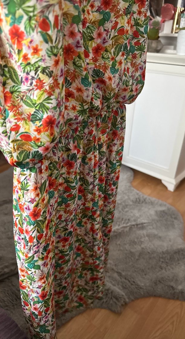 Çiçek Desenli Mini Street Wear Büstiyer - Görsel 4