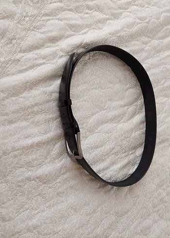 Siyah Erkek Deri Kemer - Görsel 3