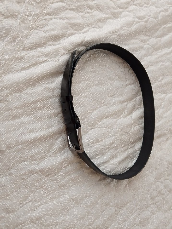 Siyah Erkek Deri Kemer - Görsel 3