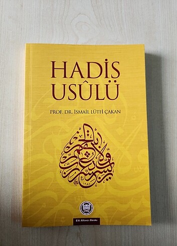 İlahiyat Yayın.HADİS USULÜ