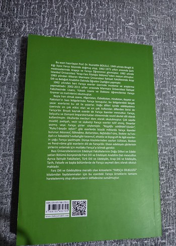 Farsça Dilbilgisi Kitabı - Prof. Dr. Nusrettin Bolelli - Görsel 2