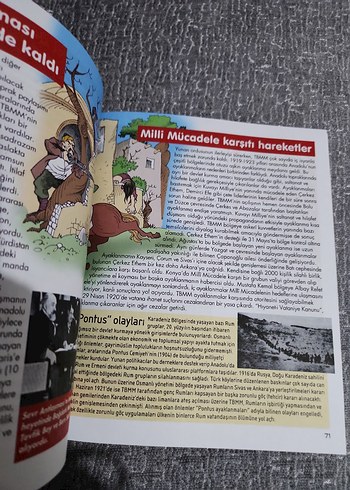 Çizgilerle Atatürk ve Cumhuriyet Kitabı