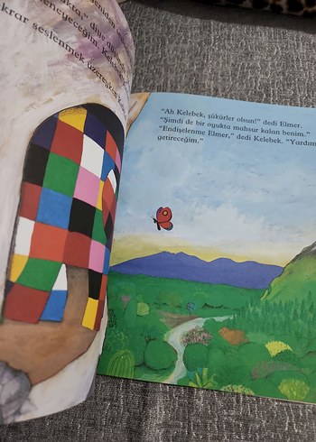 Elmer ve Kelebek - David McKee Çocuk Kitabı - Görsel 4