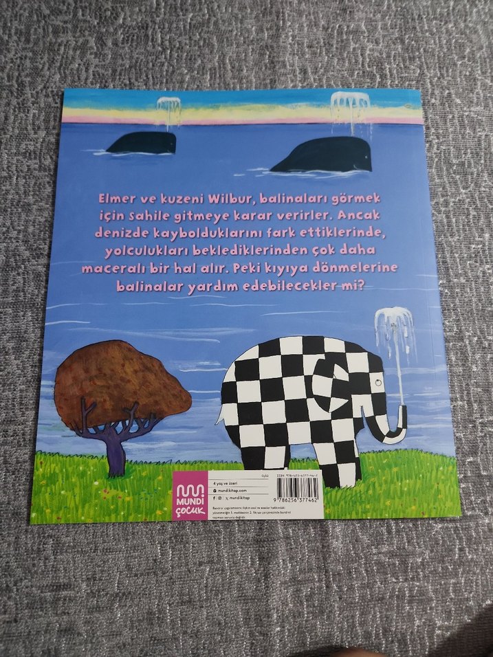 Elmer ve Balinalar - David McKee - Görsel 2