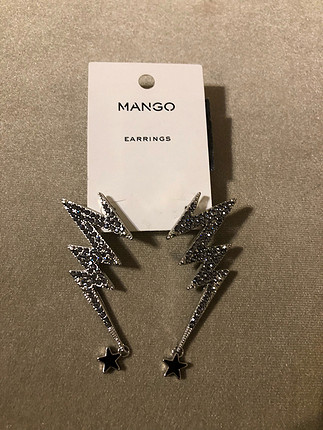 Mango Şimşek Küpe