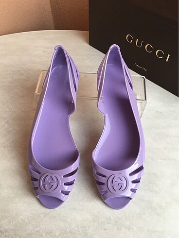 Gucci jelly babet