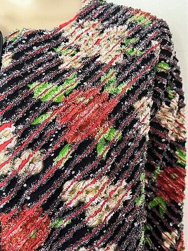 Tasarımcı Tasarım Patchwork mont