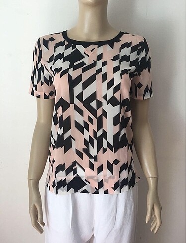 36 Beden çeşitli Renk Calvin Klein sifon bluz