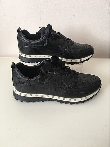 Vitello siyah sneakers