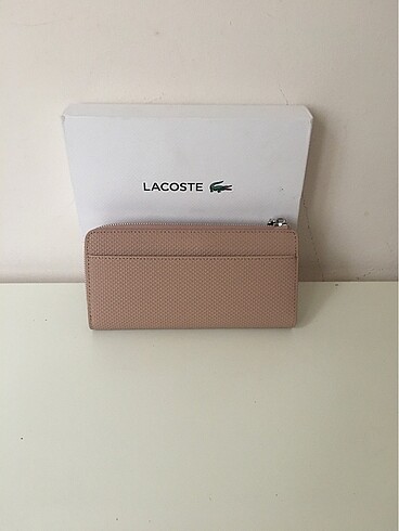 Lacoste Lacoste deri cüzdan