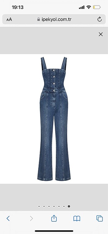 ipekyol Ipekyol denim tulum