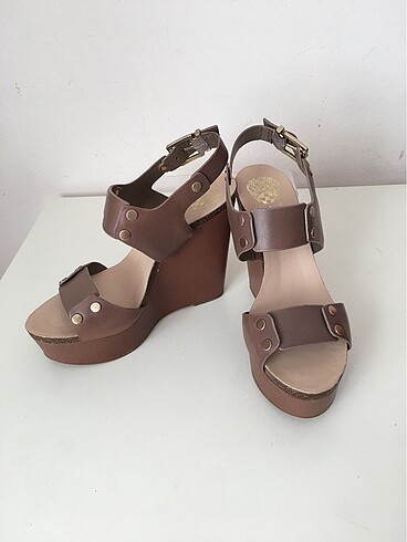 Vince Camuto dolgu topuk sandalet - Görsel 6