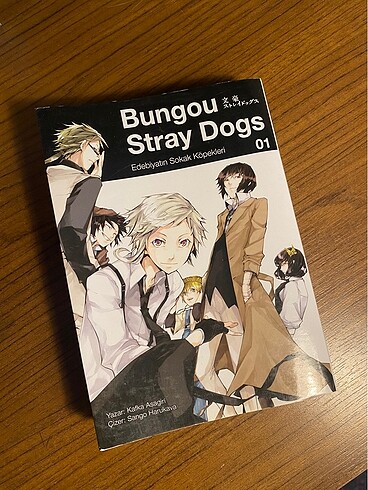 Bungou Stray Dogs 1. Cilt Manga